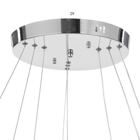 Bayerlux 59914/3 LED 94W 4000K silver 71x71x2-82 cm-7