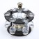 Baroque baro-bar of baroque, decanter, 6 glasses
