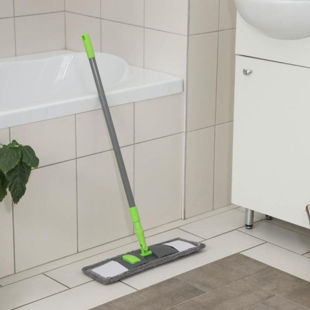 Swabbrais for washing the floor is a flat share, a microfiber nozzle 42 × 12 cm, telescopic handle 73-124 cm-5