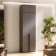 Antresol Nord, to the closet, two -door, 800 × 510 × 418 mm, graphite