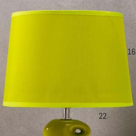 Lamp "desire" green 1x25W E14 12.5x19.5x31 cm Risalux-6