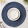 Serving napkin on the table “Oscar”, d = 38 cm, blue color