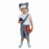 Carnival costume for the boy "Hare" from 1.5-3 years, velor, overalls, hat