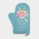 Kit kitchen "flower mood" mittens-output 20x28cm, severity 17x17cm, 35% m/l, 65%