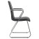 Brabix Visit CF-101, chrome, eco-leather, black (S-0401)
