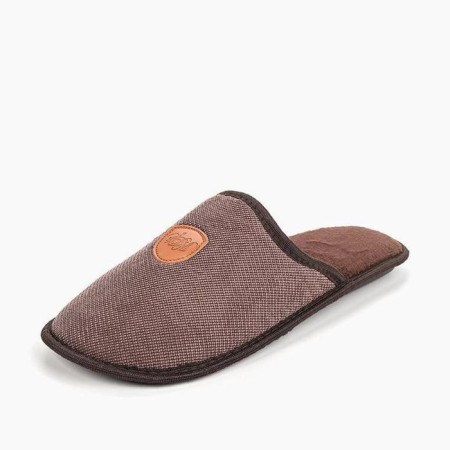 Slippers # 2 male, size 38.5, coffee color