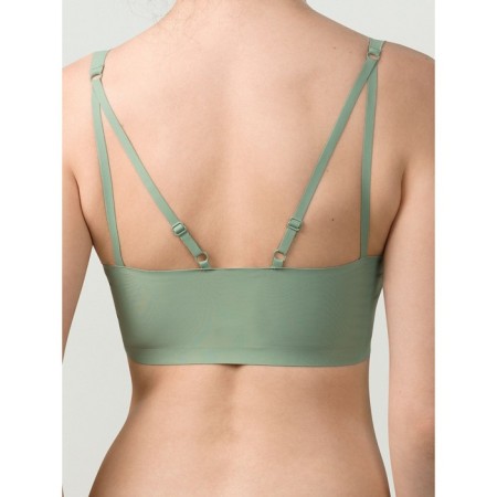 Top female, size 44, green color-1