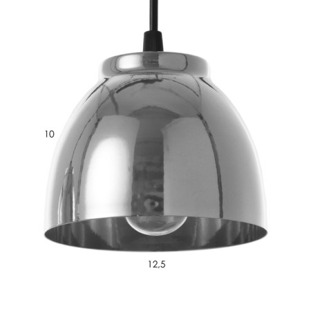 Bayerlux suspension Bayerlux 3111/2 2x40W E27, chrome, d = 13.5 cm, h = 10.5 cm-5