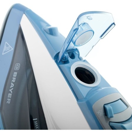 Iron Brayer BR4002, 2400 W, ceramic sole, 25 g/min, 360 ml, blue-8