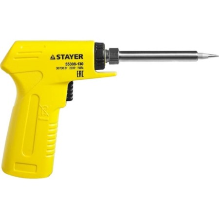 STAYER PROFI, 130 W, 220 V, power adjustment.