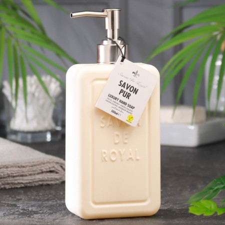 Liquid luxury hand soap "Savon de Royal" white, 500 ml