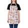 Apron kitchen with a photo print "Pig Sportsman", adjustable, size OS