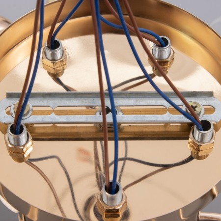 Luer "Jeannet" BP 5x40W E27 Gold Model: 2800064-7