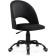 Computer chair Irre Metal/velor, black 56x60x87 cm