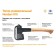 Ax Norden N10, 40 × 20 cm, universal, metal, Plantic
