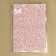 Lace elastic fabric, 190 mm × 2.7 ± 0.5 m, pink-beige color