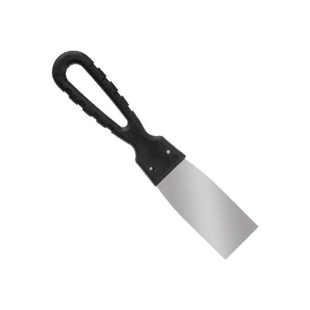Spatulas "remocolor" 12-5-40, stainless steel, plastic handle, 40x100 mm