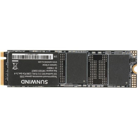 SSD Sunwind PCIe 3.0 X4 512GB SWSSD512GN3T NV3 M.2 2280-5