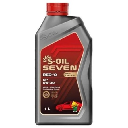 Car oil S-OIL 7 Red #9 SP 0W-30 synthetics, 1 liter