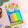 Candles for the cake "Color", 6 cm, classic, set 24 pcs