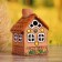 Aroma lace house "Baby", 11 cm, handmade, mix