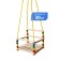 Children's swing, pendant, wooden