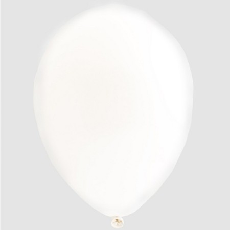 Latex ball 14 ", pastel, set 50 pcs., White color-1