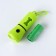 A container with a flashlight, cleaning packages for dogs (roll 15 pcs), green