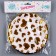 Paper plate "Golden Hearts", in a set of 6 pcs.