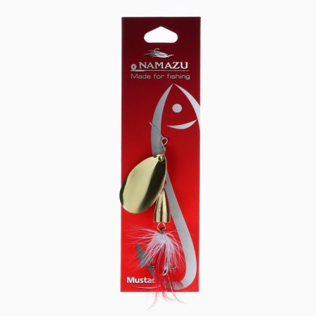 Spinning spinning namazu unwin, 15 g, brass color-1