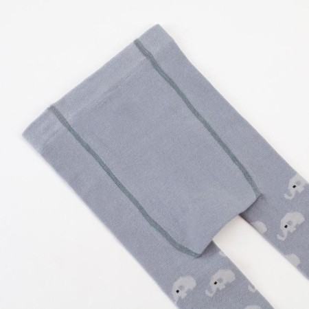 Pantyhose crumb I am “elephants”, gray color, height 86-92 cm-4