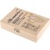 Set of drill Matrix, feather, on wood, 10-12-14-16-18-20-22-25 mm, wooden case