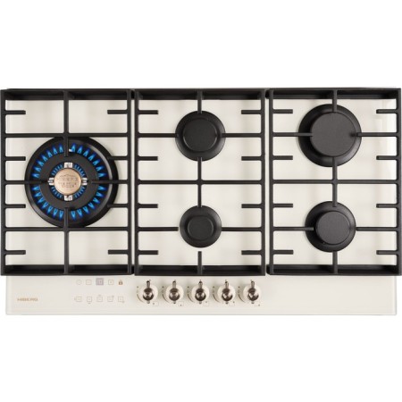 Hound surface HIBERG VM 9155 Y, gas, 5 fireproof, sensory timer, beige