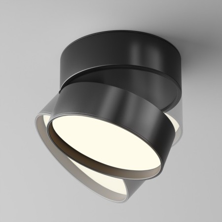 Technical C024CL-18W3K-B-1, LED, 18 W, 120x120x82 mm, 1370 lm, 3000K, 2835, black lamp-3