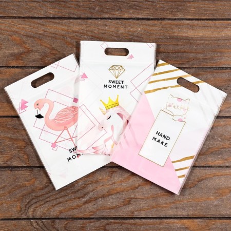 Gift package, with zip-lock fastener, 15 x 23 cm, mix