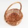 A set of wicker baskets (willow), 39x14/40 cm, 30x12/35 cm, 25x10/30 cm, 3 pcs., Light brown