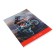 The diary is notatored on the A5 glue 64 sheets, the soft cover "Motofristail"