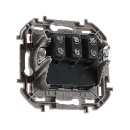 Three -valve legrand inspiria, 10 AX, 250 V, Anthracite switch-1