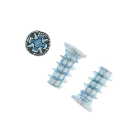 Euro -Shurup tundra Krep with a secret head, 6.3x13 mm, zinc, 25 pcs.