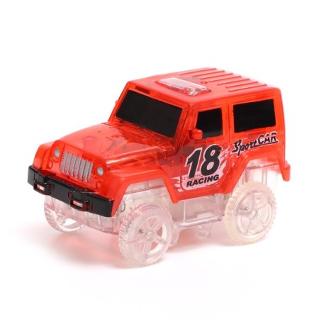 The Flash Track, flexible vehicle, shines in the dark, 383 cm, 194 details-2