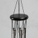 Wind Music Metal, plastic "Eagle on a branch" 5 tubes 60 cm