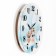 Watching clock, series: children's, "Indians", smooth move, D-30 cm