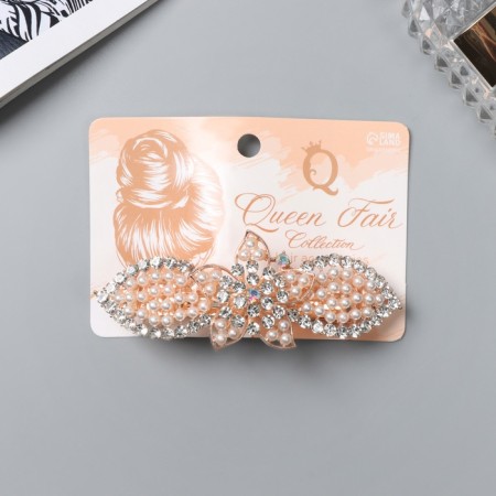 Hair hair clip "Juliet Galant" Flower, 9 cm, gold-2