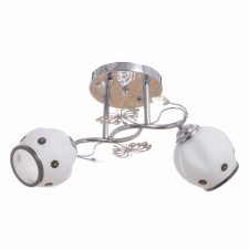 Velma chandelier 2x40W E27 Chrome Model: 2600549