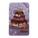 Puzzle 3 pictures "Sweets", 18 details, size - 8 × 13 cm