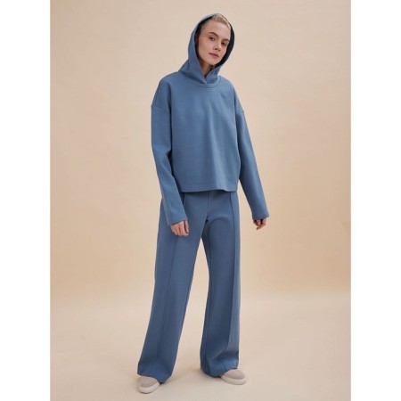 Female hoodies, size s, jeans color-8