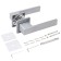 Separate handle "Allur" Art "Ringo" MSC, Matte Chrome color