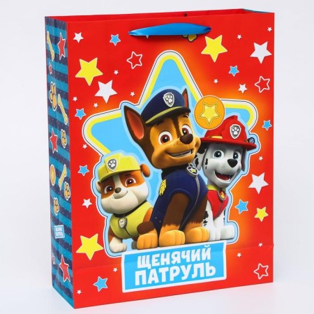 Gift package "Happy Birthday" 31x40x11 cm, packaging, puppy patrol-1