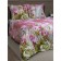 Bed linen euro amore mio, size 200x210 cm, 200x215 cm, 70x70 cm - 2 pcs, pink color