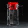 Set of drinking glass kosem, 7 items: jug 1.5 l, glasses 300 ml, 6 pcs
